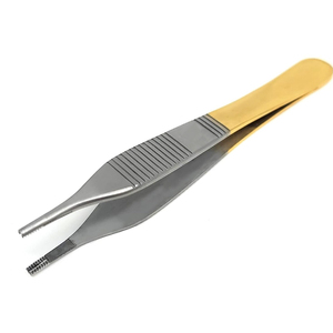 Pinzas de Disección Adson Marrones al por Mayor, Instrumentos Quirúrgicos Hemostáticos de Alta Calidad para Hospital, Juego de Instrumentos Manuales - Product Image 6