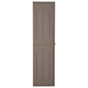 Armadio da Giardino in Polipropilene 100% Marrone 65 x 45 x 172 cm - Product Image 4