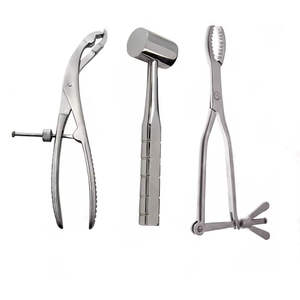 Ensemble de 4 instruments orthopédiques et plateau de maintien des instruments, forceps à os Hay Grove, certifiés CE ISO par Surgiright Instrument - Product Image 3