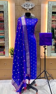 Premium Silk <b>Suits</b> for Women Elegant Traditional Indian Ethnic Wear with Luxury Fabric for Festive and Wedding Occasions - Product Image 4