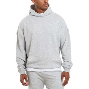 Sweat-shirt à capuche en molleton 100 % coton surdimensionné pour homme, style streetwear, avec logo personnalisé, idéal pour l'hiver, prix de gros - Product Image 5