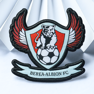 Top Custom Embroidered Woven Heat Press Patch and Woven Patches Accessories Quality Custom Woven Patches Customization - Product Image 3