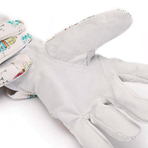 OEM Custom Logo Durable Polyester Latex Coating Elastic Cuff Abrasion-Resistant Unisex Safety Work Garden <b>Gloves</b> - Product Image 4