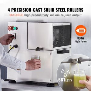 Nuova Macchina Elettrica per Succo di Canna da Zucchero 110V 800W, Produzione 661LBS/H, 4 Rulli in Acciaio Inox, Automatica - Product Image 2