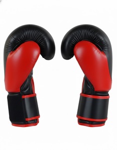 Gants de boxe professionnels en cuir avec logo personnalisé, pour entraînement et sparring, pour Muay Thai et Kickboxing, tailles de 10 oz à 16 oz - Product Image 5