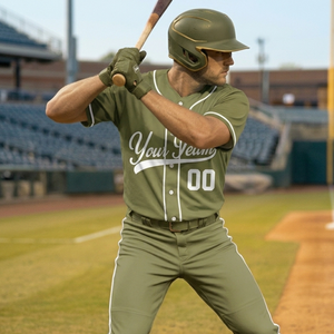 Custom Baseball <b>Jersey</b> <b>Men</b> Breathable Button Down Teamwear Short Sleeve OEM Custom Sublimated Print Baseball <b>Shirts</b> Embroidered - Product Image 2