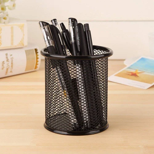 Organizador de Escritorio Premium de Acero para Bolígrafos - Product Image 5