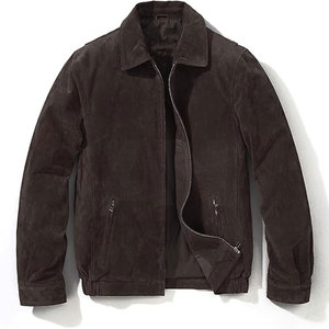 <b>Mens</b> <b>Suede</b> <b>Jacket</b> Western Rider Outerwear Smooth Texture Modern Fit OEM Custom Manufacturer Sample Service Available Premium New - Product Image 2