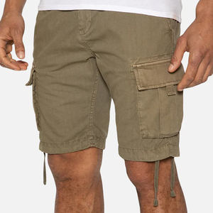 Pantalones Cortos Deportivos Estampados para Hombre, Estilo Urbano, 100% Algodón, Casuales, Tipo Cargo, para Correr, con Estampado Sólido - Product Image 4