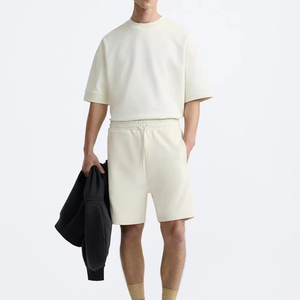 ราคาขายส่ง MOQ ต่ำ ชุดฤดูร้อนแห้งเร็ว ระบายอากาศได้ดี น้ำหนักเบา ชุดเซ็ตสองชิ้น กางเกงขาสั้น สำหรับผู้ชาย - Product Image 2