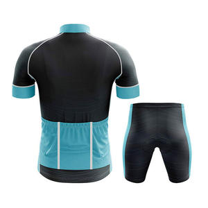 Conjunto de Jersey y Pantalones Cortos de Compresión para Hombre, Multicolor, Personalizado OEM, para Ciclismo y Deportes al Aire Libre - Product Image 5