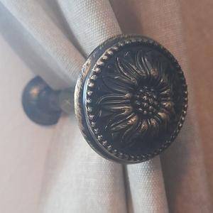 Attache de rideau papillons, attache de rideau en métal, attache de rideau de luxe, support de rideau de fenêtre, pour maison et hôtel, en laiton et aluminium - Product Image 4