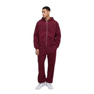 Conjunto Deportivo Personalizado para Hombre, Sudadera con Capucha y Pantalones Ajustados de Felpa Técnica para Fútbol, Conjunto Deportivo Personalizado para Hombre, Sudadera con Capucha y Pantalones Ajustados de Felpa Técnica - Product Image 1
