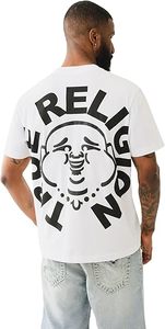 Camiseta de manga corta con estampado de cara de Buda para hombre – Camisetas para hombre, camisetas con estampado gráfico para hombre - Product Image 4