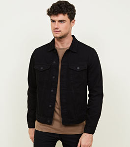 Chaqueta de Mezclilla Resistente para Hombre – Chaqueta de Jean Azul Duradera para Hombre, Ideal para Clima Frío, Uso al Aire Libre y Viajes - Product Image 6