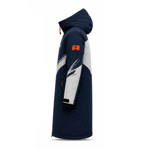 Vêtements d'hiver à la mode, vestes longues en textile, manteaux extérieurs doux, vêtements décontractés quotidiens, vente en gros, vêtements personnalisés, production en vrac, approvisionnement - Product Image 3