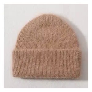 Factory Price Custom Logo Fuzzy <b>Beanies</b> - Wholesale Warm Winter <b>Knitted</b> <b>Beanie</b> Hats Custom Embroidered Mohair <b>Beanies</b> - Aventra - Product Image 5