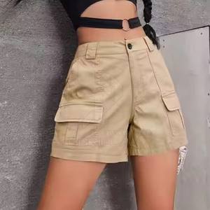 Pantalones Cortos Deportivos para Hombre, Transpirables y Ligeros, Estilo Urbano, Diseño Sólido, Ecológicos, 100% Algodón Canvas, Corte Medio - Product Image 3