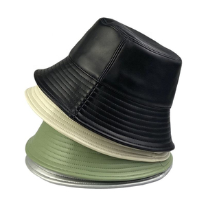 Premium Genuine Leather <b>Bucket</b> <b>Hats</b> for <b>Men</b> & Women Waterproof Blank Fisherman Style with Bow Detail Custom - Product Image 6