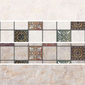 300x600 white gloss ceramic wall tile elegant minimalist finish ideal for office interiors commercial buildings large <b>scale</b> - Product Image 2