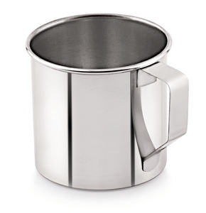 แก้วมัคสแตนเลสสำหรับเดินทางแบบผนังเดี่ยวมีหูจับโลหะแก้วเดินทางแบบไทย - Product Image 2