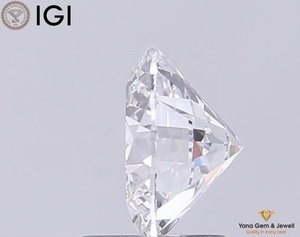 Diamant rond de 1,50 carat, de couleur D, de clarté VVS1, cultivé en laboratoire CVD, certifié IGI, 7,32 mm, pour la création de bagues de mariage personnalisées - Product Image 5