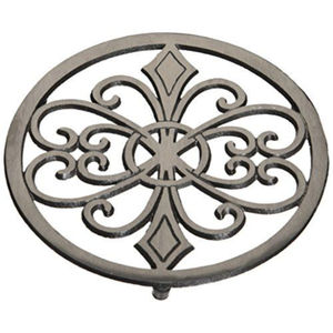 Sous-plat carré en métal noir, support de pot, protection résistante à la chaleur pour comptoir de cuisine et table, pour plats et casseroles chauds - Grande Vente - Product Image 4