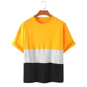 Camiseta de algodón para hombre, corte ajustado, ligera, para venta al por mayor, suministro de camisetas. - Product Image 1