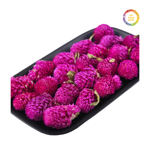 Flores Secas Naturales de Amaranto Globo Premium para Manualidades, Arte Mural, Decoración del Hogar, Adornos Florales y para Té - Product Image 3