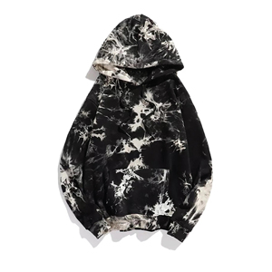 Nouveauté : Sweat à capuche tie-dye pour homme, impression numérique, polyester/coton, col à capuche, idéal pour l'hiver, service OEM, prix avantageux - Product Image 2