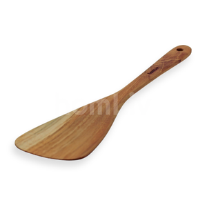 OEM Natural Eco Friendly Kaira Teak Wood Spatula Sustainable Food Safe No <b>Paint</b> and Varnish Halal Customized Wood Turner Spoon - Product Image 3