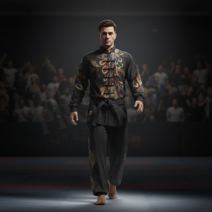 Uniforme de Karate Personalizado para Artes Marciales, Diseño Impreso en Toda la Superficie, Uniforme Cómodo y Moderno para Entrenamiento de Taekwondo y Judo - Product Image 3