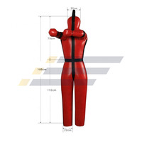 Dummy de boxe personnalisé, dummy humain de haute qualité pour la boxe, dummy de frappe de haute qualité