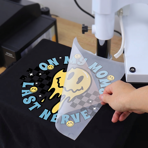 Película de Transferencia Térmica DTF Premium Hot Peel para Impresión de Gráficos Personalizados en Sudaderas, Ecológica y Lavable - Product Image 1