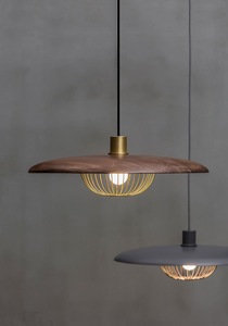 Lámpara Colgante LED Moderna de Ratán con Alta Luminosidad para Sala de Estar - Product Image 1