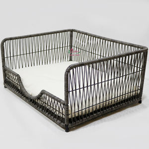 Paniers en jonc de mer faits à la main de haute qualité Maisons pour animaux de compagnie, Villa de meubles naturels pour animaux de compagnie - Product Image 1