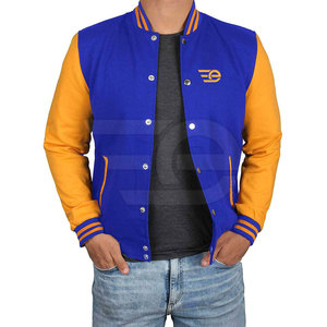 Men <b>Letterman</b> <b>Jacket</b> Stylish Street Fashion Casual Athletic Inspired Everyday Outfit Durable Fabric Men <b>Letterman</b> <b>Jacket</b> - Product Image 3
