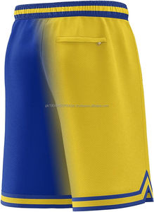 Wholesale <b>Athletic</b> Basketball Shorts with Pockets Mesh Gym Running Training Shorts Breathable and Plus Size Printed Technics - Product Image 2