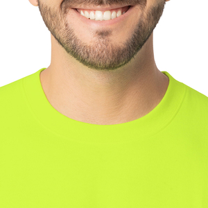 <b>Men's</b> Sweatshirt Classical Neon Color Basics Cotton Blended Material Lightweight Crew Neckline Design New Stylish Sweatshirt - Product Image 5