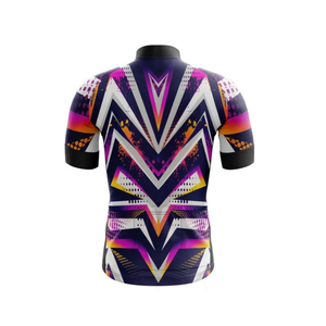 Recycled Polyester Cycling Jersey Eco-Friendly RPET Fabric Sustainable Custom Logo Sublimation Printed Short Summer Road <b>Bike</b> - Product Image 4