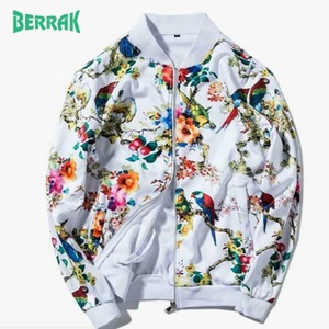 2021 Pearly Newest Fashion Mens Bomber Jackets Spring and Autumn Casual Sport Jackets Stand Collar Long Sleeve Sweater Coats - Product Image 6