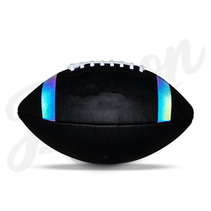 Ballon de football américain pour jeunes et adultes, ballon d'entraînement en cuir composite durable, taille officielle, ballon de jeu durable - Product Image 3