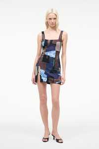 Vestido Mini de Lujo con Flecos de Cuentas para Fiestas Nocturnas y Cócteles, Vestido Mini con Flecos de Cuentas Doradas al por Mayor - Product Image 4