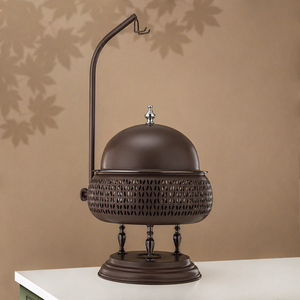 Hotel <b>Buffet</b> Hanging Chafing Dish Food <b>Warmer</b> Stand Stainless Steel Cover Non-Stick Durable Middle Eastern Luxury Catering - Product Image 5