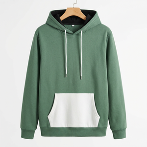 Sweat-shirts à capuche unisexes de haute qualité pour hommes, pulls oversize, personnalisables avec logo, en coton épais vierge pour hommes - Product Image 1