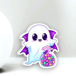 แผ่นแม่เหล็กติดขนตาปลอมรูปหัวใจเพชรสำหรับฮาโลวีน ลาย Love Ghost เป็นมิตรกับสิ่งแวดล้อม ใช้ซ้ำได้ ทำจากอะคริลิก สำหรับต่อขนตา - Product Image 4