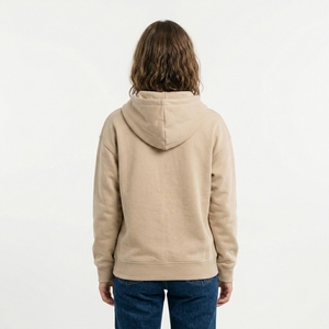 Sweat à capuche personnalisé avec logo brodé ou imprimé, marque privée, fermeture éclair, polaire, vente en gros pour femmes - Product Image 2
