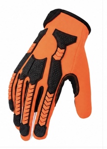 ถุงมือกันกระแทก MUBASHAR PRO GRIP สำหรับงานอุตสาหกรรม ทนทานต่อแรงกระแทก มาตรฐาน ANSI/ISEA ระดับการป้องกันการบาด 4  เคลือบไนไตรล์ที่ฝ่ามือ ออกแบบตามหลักสรีรศาสตร์ - Product Image 2