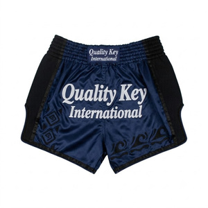 Shorts de boxe d'entraînement confortables et personnalisés en gros, shorts de Muay Thai et de MMA tendance pour l'entraînement de boxe - Product Image 5