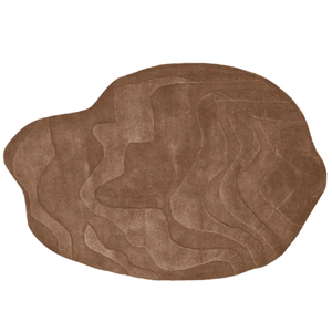 Round Handmade <b>Rug</b> Premium Hand-Tufted <b>Circular</b> Area Carpet with Modern Textured Design for Living Room Bedroom Carpet - Product Image 2